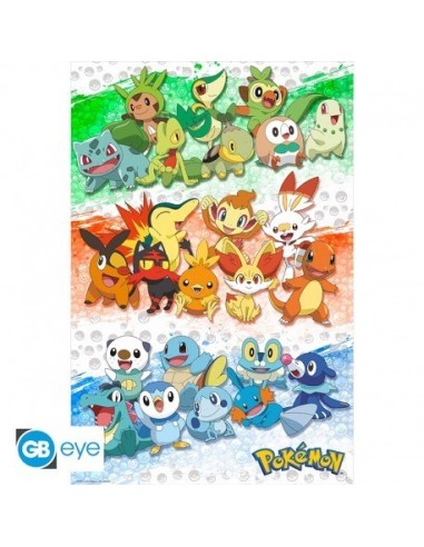 POKEMON – Poster – Maxi 91.5x61 – First Partners