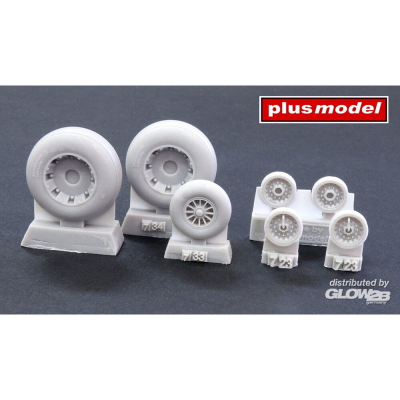 Accessoire Roues PBY Privateer à motif lisse