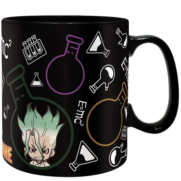 Dr Stone - Mug Magique - Groupe & formule E=mc2