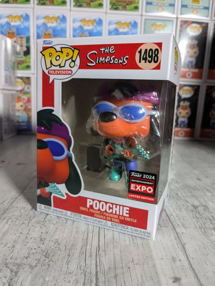 Funko Pop! Poochie (EE2024) – The Simpsons #1498