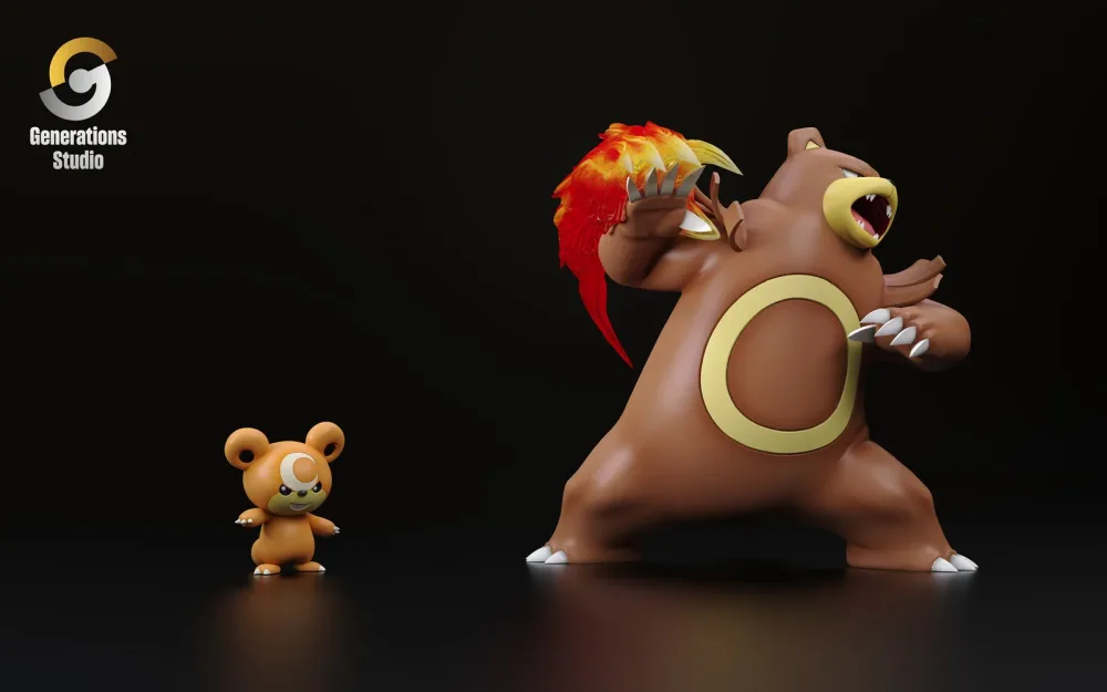 [PREORDER] 1/20 Scale World Figure [GENERATIONS] – Teddiursa & Ursaring