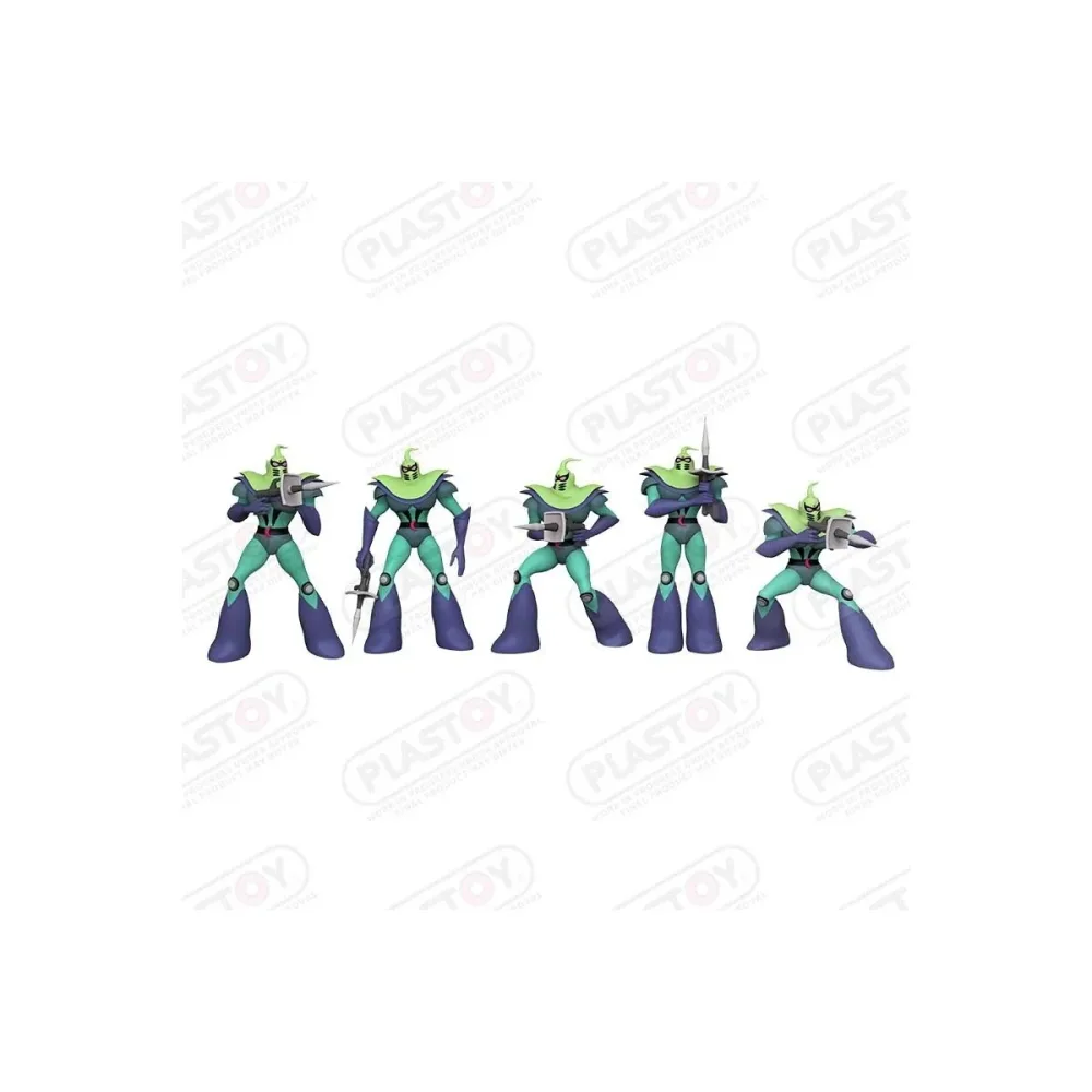 Goldorak - Set 5 Figurines Soldat de Vega