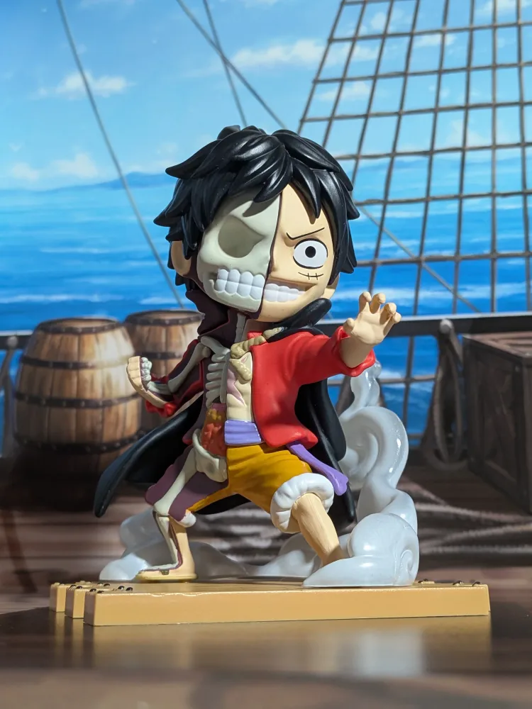 Mighty Jaxx – One Piece: Freeny's Hidden Dissectibles Wano · Monkey D. Luffy (~10cm)