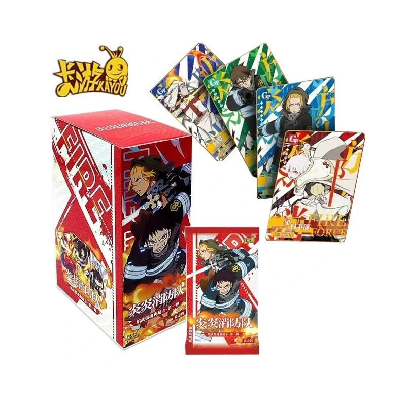 Fire force - kayou card booster - wave 1 x 18