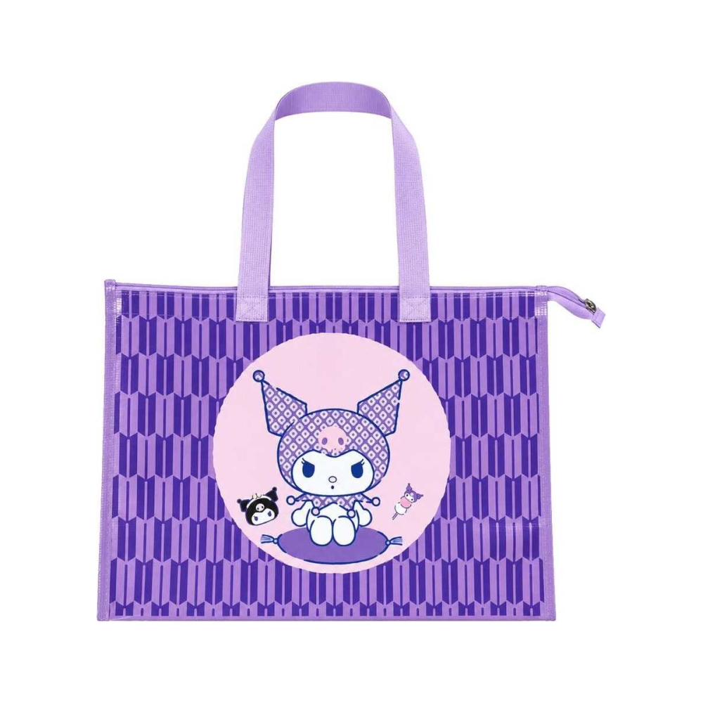 Sanrio sac de courses PVC Kuromi Japanese 49 x 36 x 10 cm
