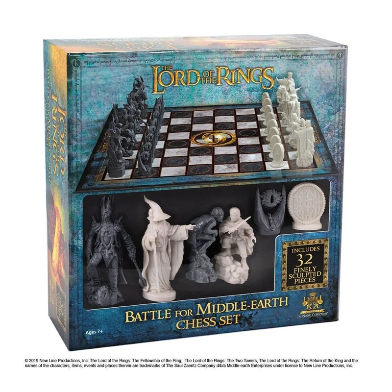 Jeu d'échecs Le Seigneur des Anneaux jeu d´échecs Bataille pour la Terre du Milieu