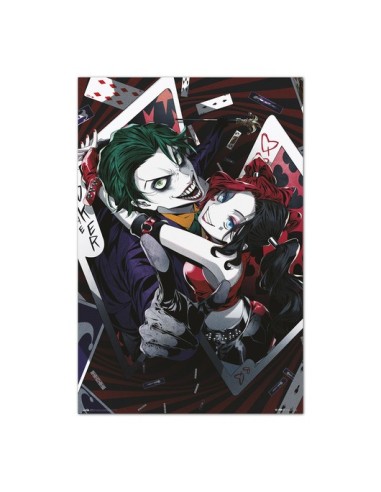 DC Comics Harley Quinn y Joker Anime – Poster