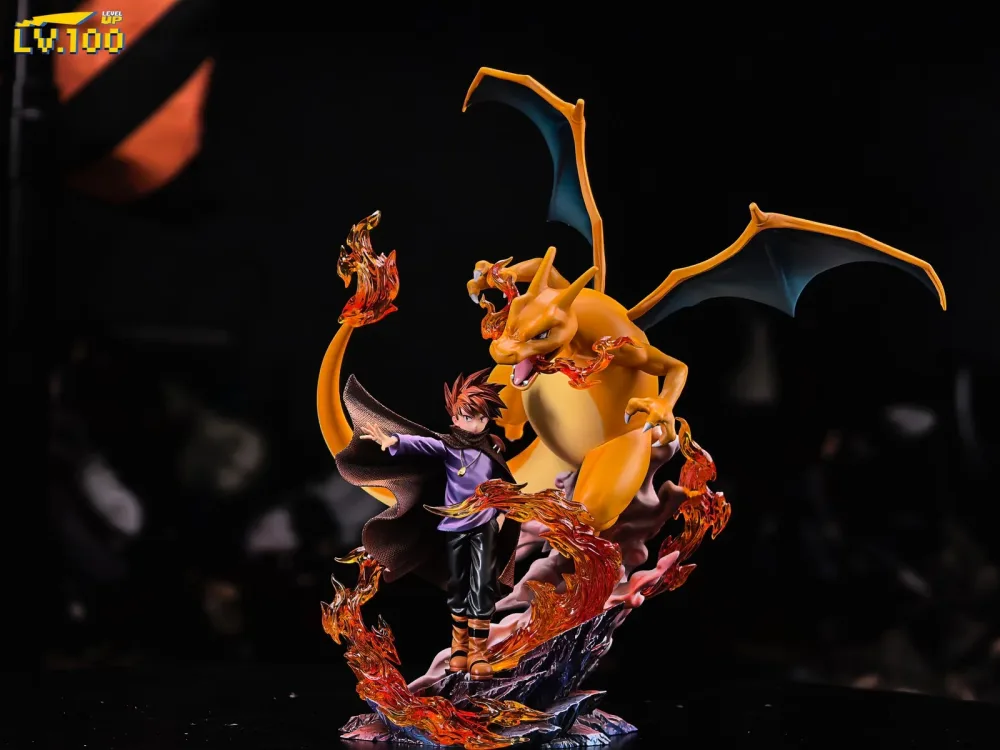 [IN STOCK] 1/20 Scale World Figure [LV100 Club] – Blue (Adventures) & Charizard