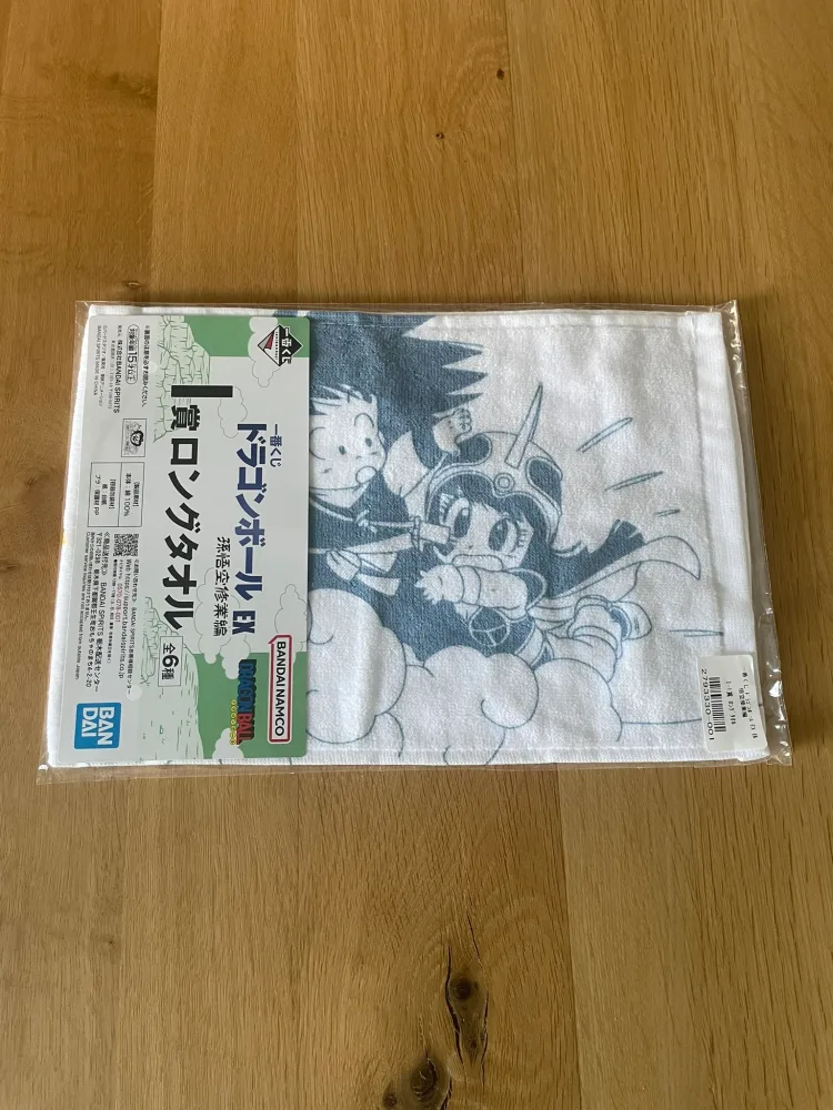 Dragon Ball – Chichi & Son Goku long 21x60 cm – Ichiban Kuji EX Son Goku Shugyou-hen Lot I – Serviette