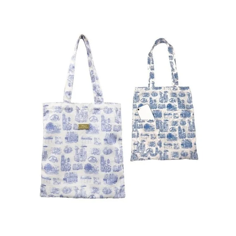Sac SI TU TENDS L'OREILLE - Nostalgie - Tote Bag 36.5x32.5cm