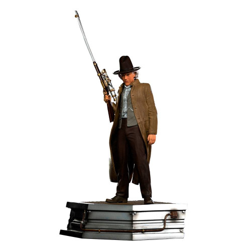 Retour vers le Futur III Statue 1/10 Art Scale Doc Brown 32 cm