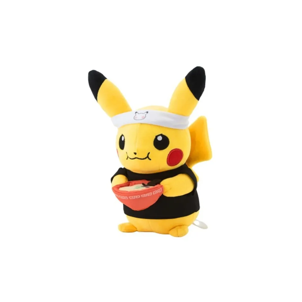 Pokémon - Peluche Pikachu Ramen - Pokémon Center Exclu