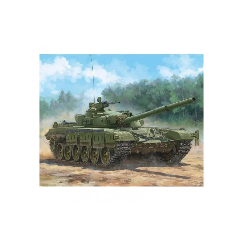 Maquette plastique de char Soviet Obj.172 T-72 Ural 1:35