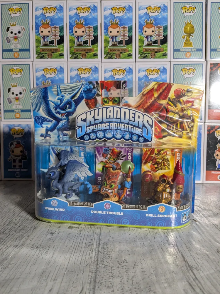 Skylanders Spyro's Adventure – Triple Pack (Whirlwind / Double Trouble / Drill Sergeant)