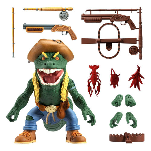 Les Tortues ninja Figurine Ultimates Leatherhead 18 cm - SUPER7