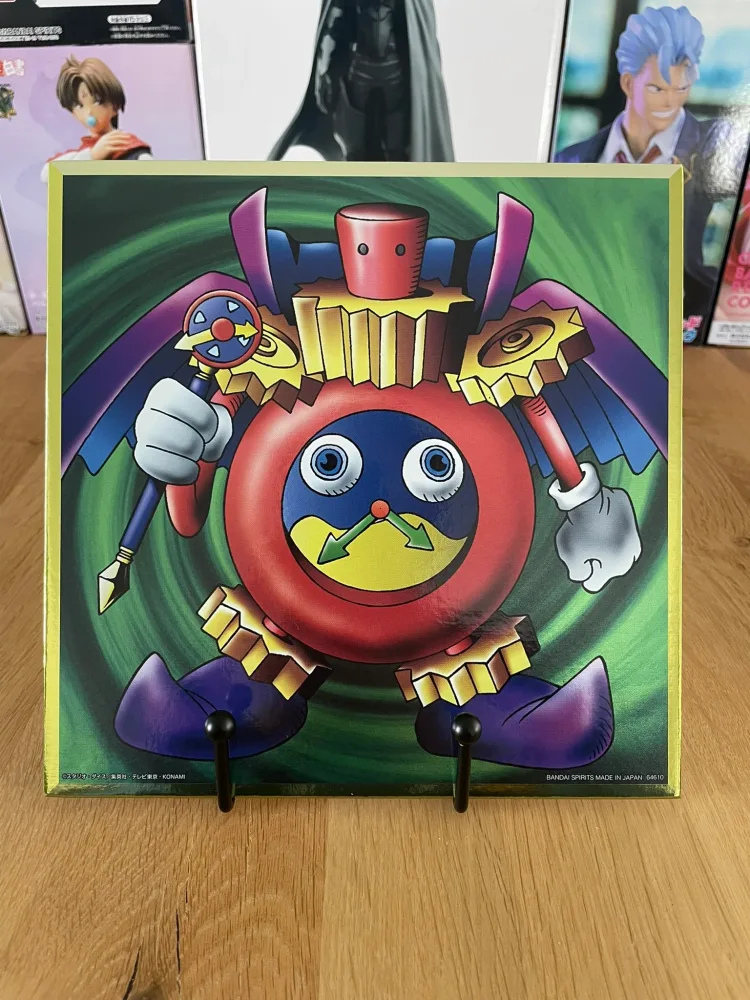 Shikishi Time Wizard Magicien du Temps 20x20 cm Ichiban Kuji Sangenshin Kengen | Yu-Gi-Oh!