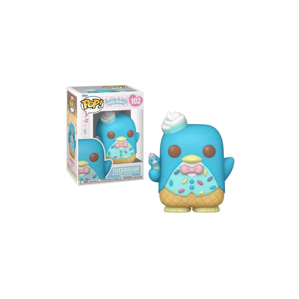 Figurine Pop HELLO KITTY - POP Sanrio N° 102 - TuxedoSam avec glace