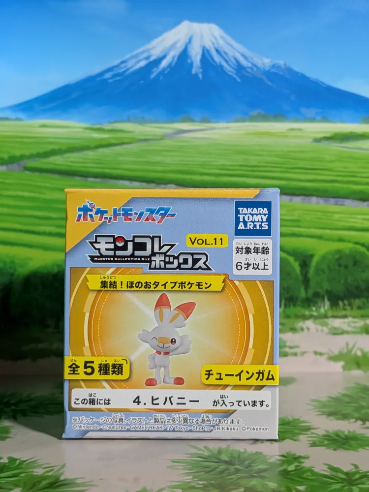 Flambino – Scorbunny – Hibany (~5cm) | Takara Tomy Arts Moncolle Box Vol.11
