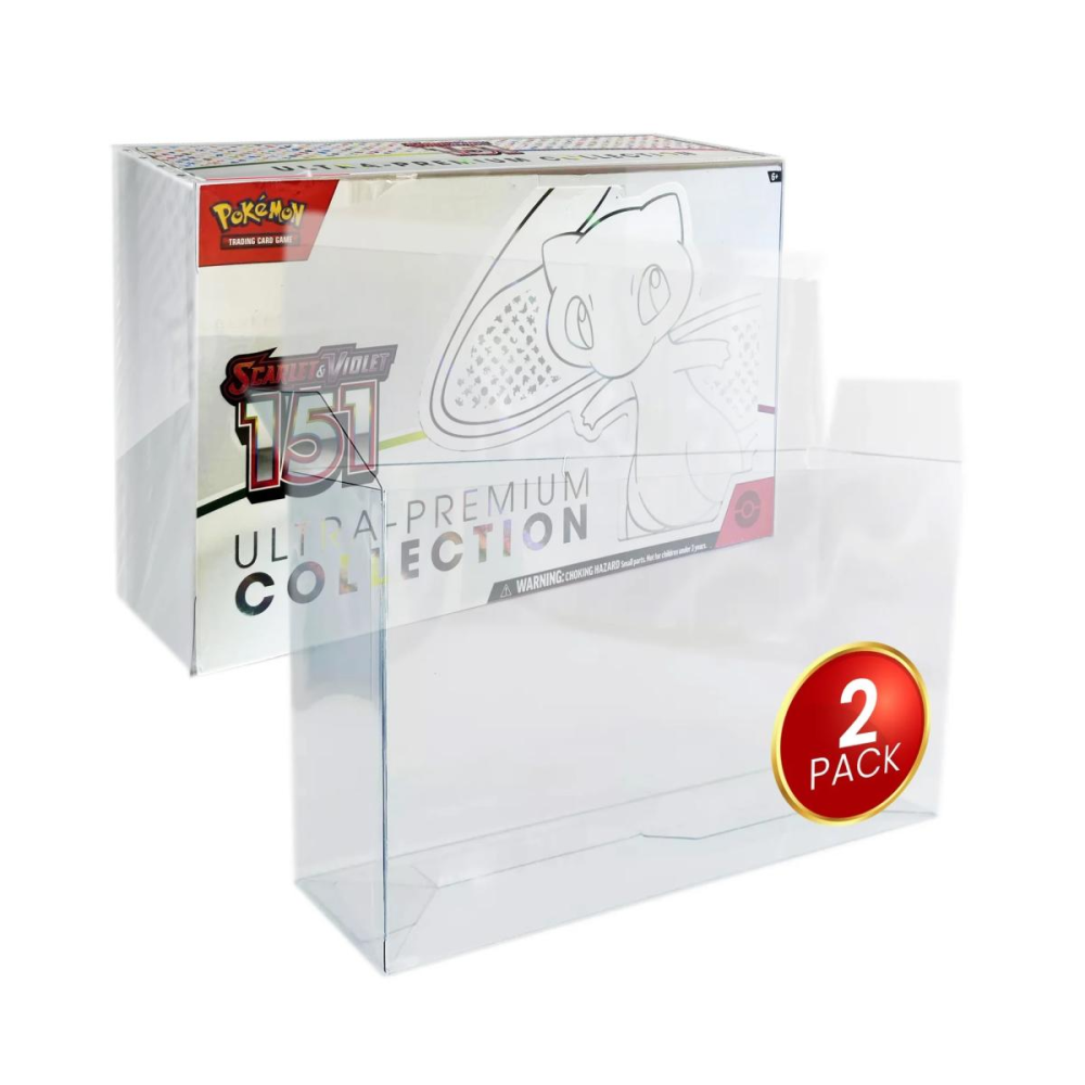 EVORETRO - PET Protector For Ultra Premium Collection Pokemon 2pc