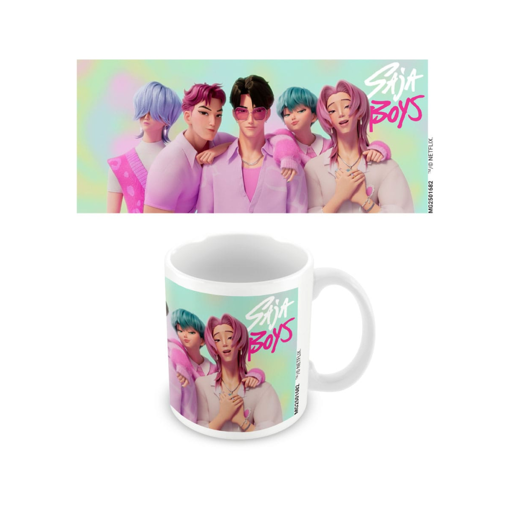KPop Demon Hunters mug Saja Boys