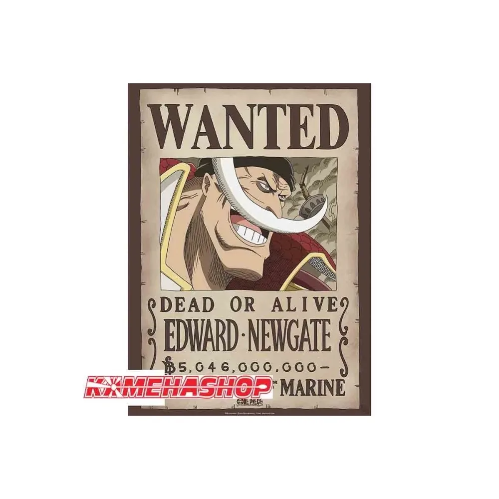 One Piece - Affiche Wanted Edward Newgate