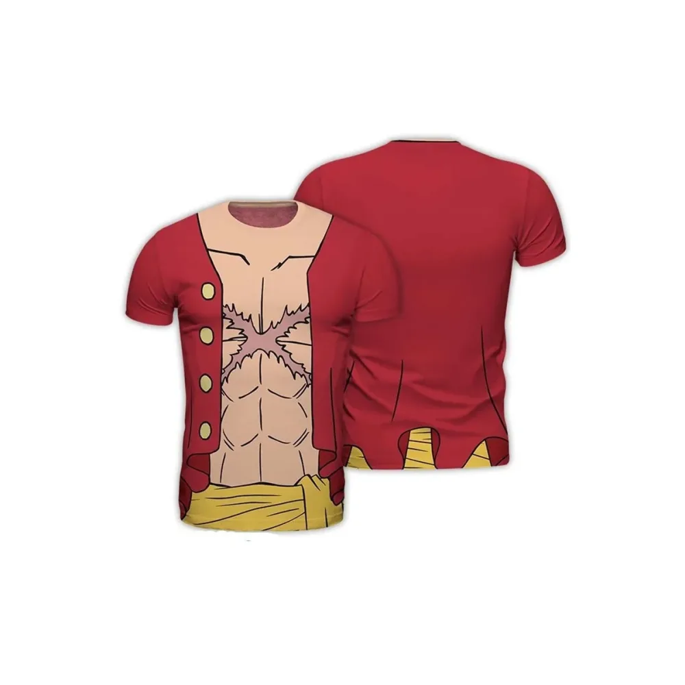 One Piece - T-shirt Luffy Cosplay