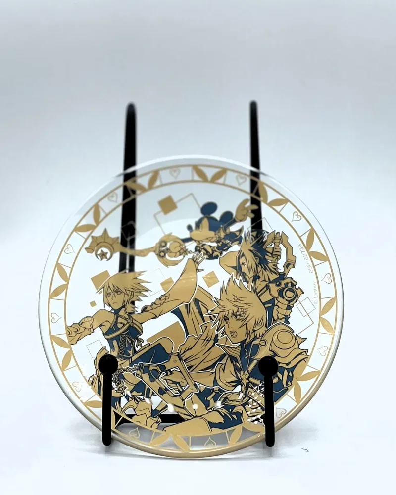 Kingdom Hearts – ICHIBAN KUJI · Linking Heart Set D Glass Plate