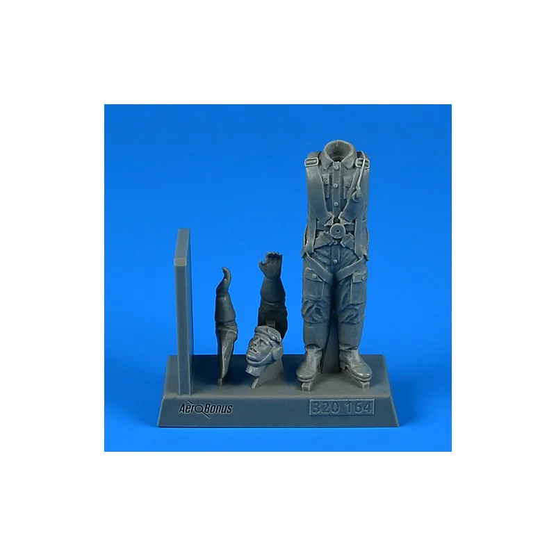 Figurines Pilote de la Seconde Guerre mondiale de l'armée de l'air française debout