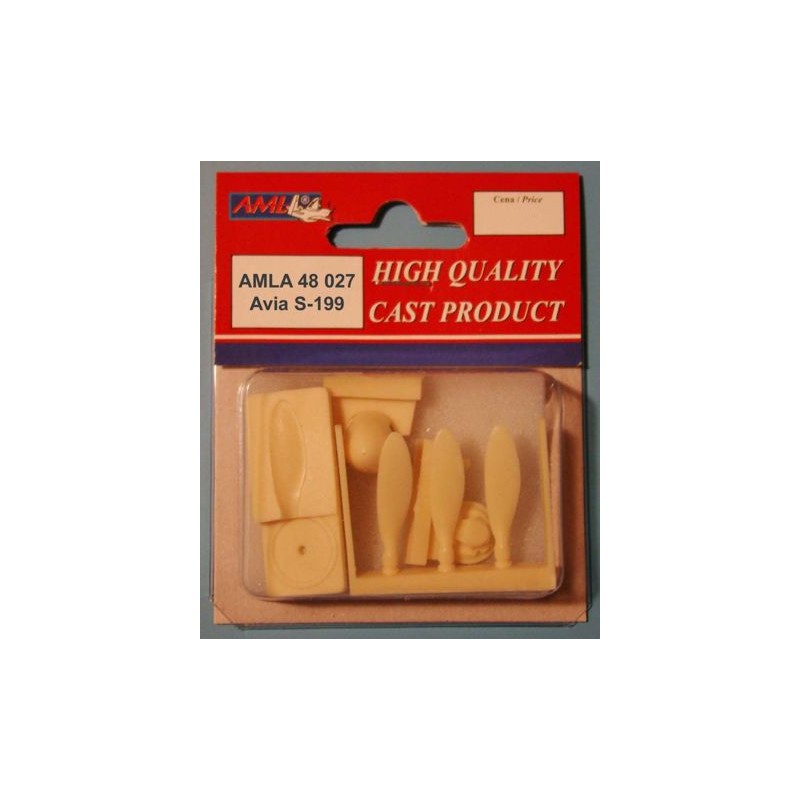 Avia S-199 (hélice avec outil d'alignement) (conçu pour être utilisé avec les kits Hobbycraft)