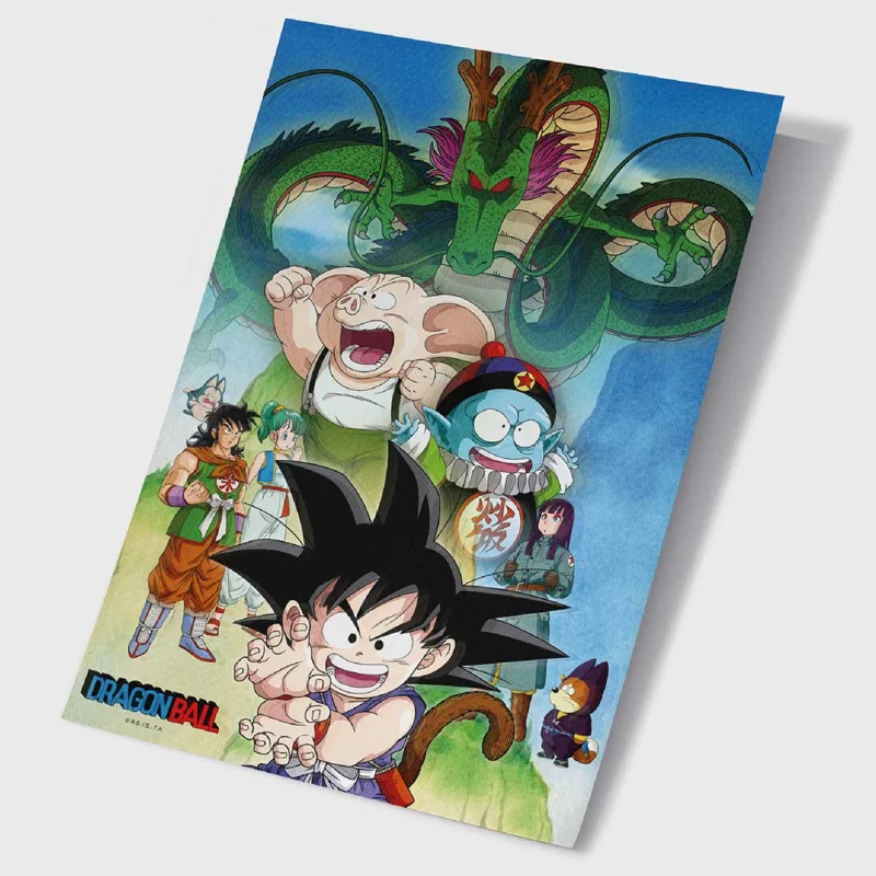 DBZ 3D Poster - Dragon Ball Shenron And Heroes
