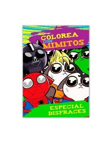 Colorea con Mimitos (especial Disfraces) – Livre