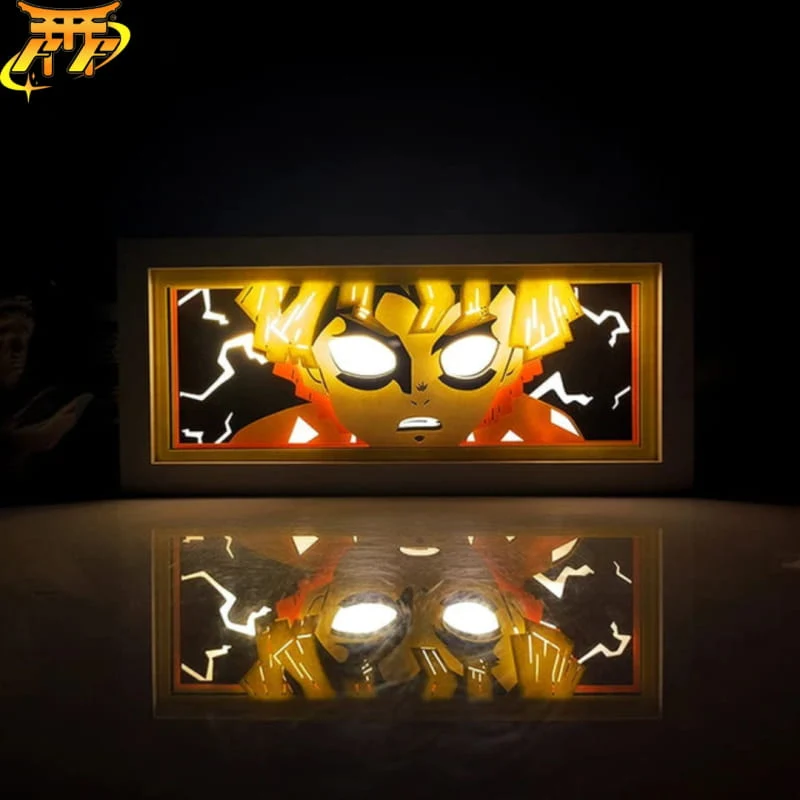 Lampe Veilleuse 3D Zenitsu Agatsuma 1er Mouvement - Demon Slayer™