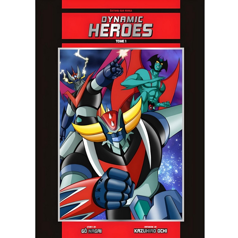 DYNAMIC HEROES Tome 1 Standard ED Isan Manga – Manga