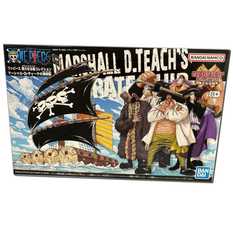 ONE PIECE Grand Ship Collection Marshall D. Teach's Ship Bandai – Manga