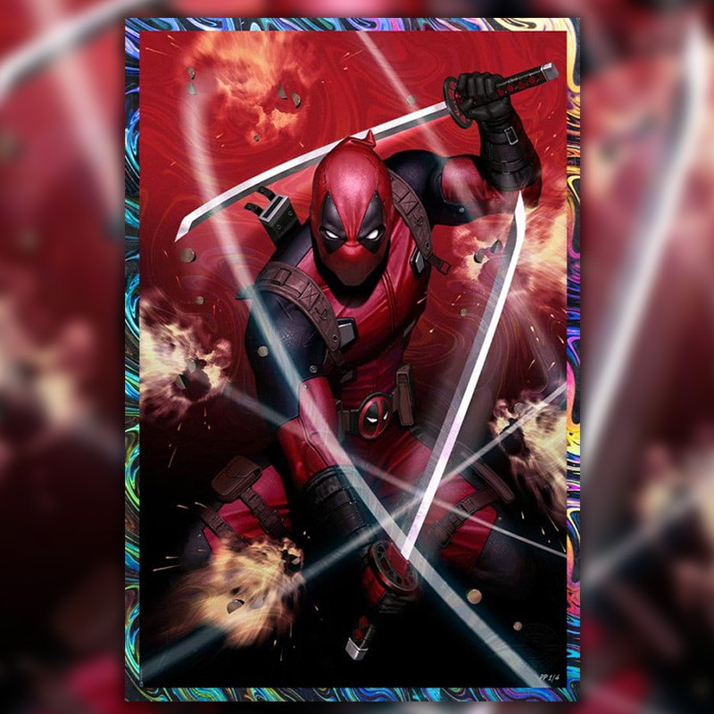 MARVEL Impression Art Print Deadpool Sideshow – Comic