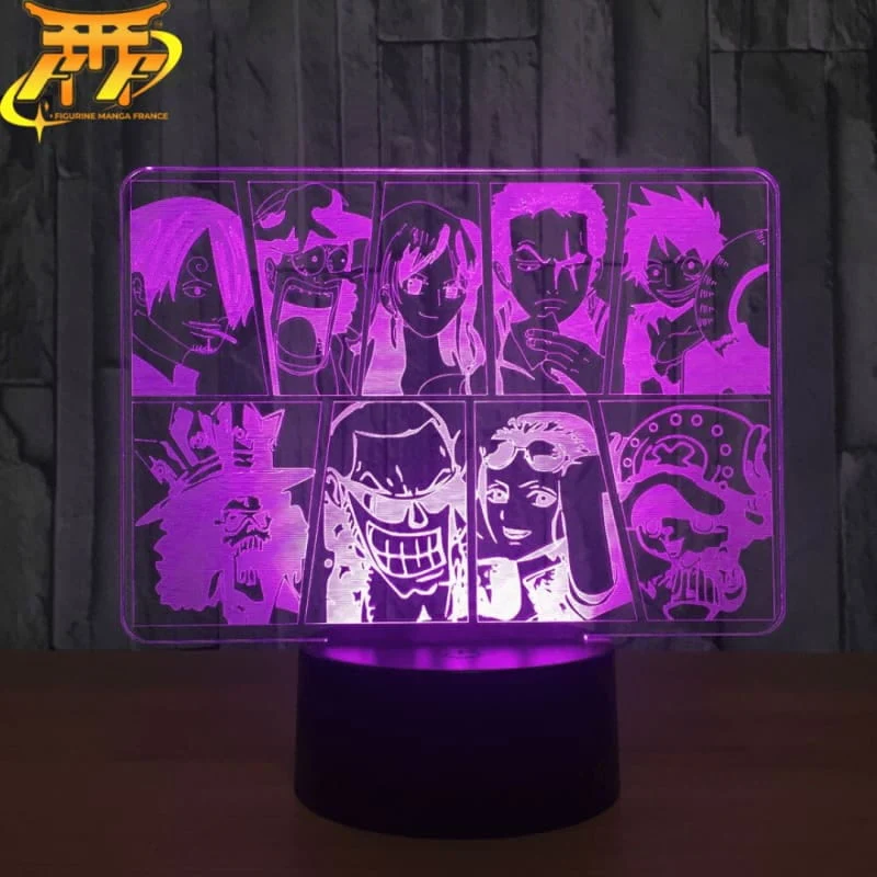 Lampe LED Équipage des Mugiwara - One Piece™
