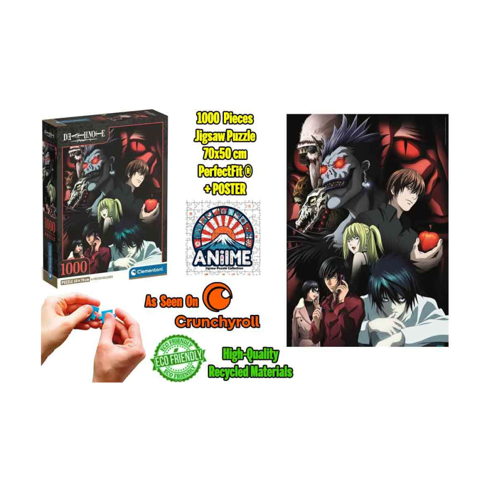 Anime Puzzle Collection - Death Note: Apple - Jigsaw Puzzle 1000 Pcs