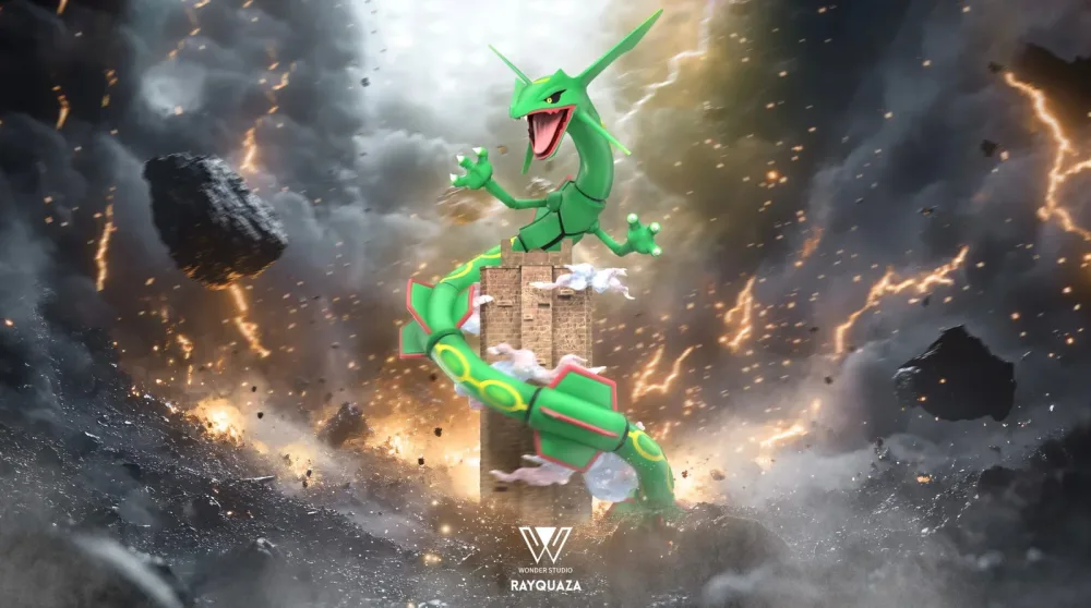 [PREORDER] 1/20 Scale World Figure [WONDER] – Rayquaza