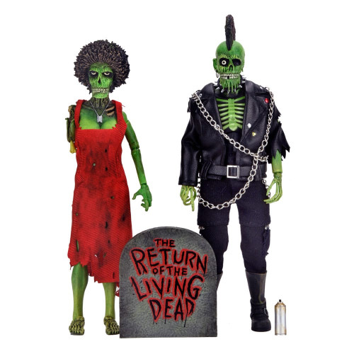 Le Retour des morts-vivants pack 2 figurines Clothed Trash & Suicide 20 cm - NECA