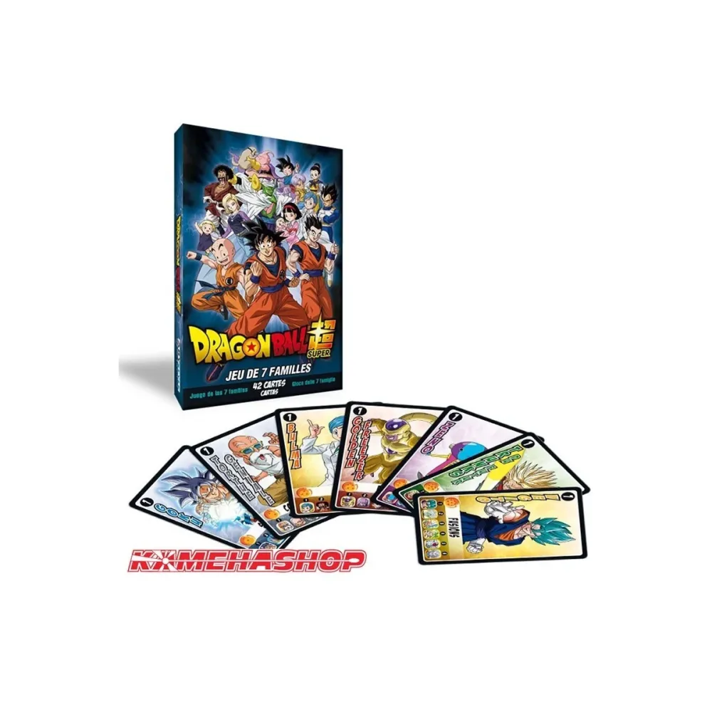 Dragon Ball Super - Jeu de 7 Familles