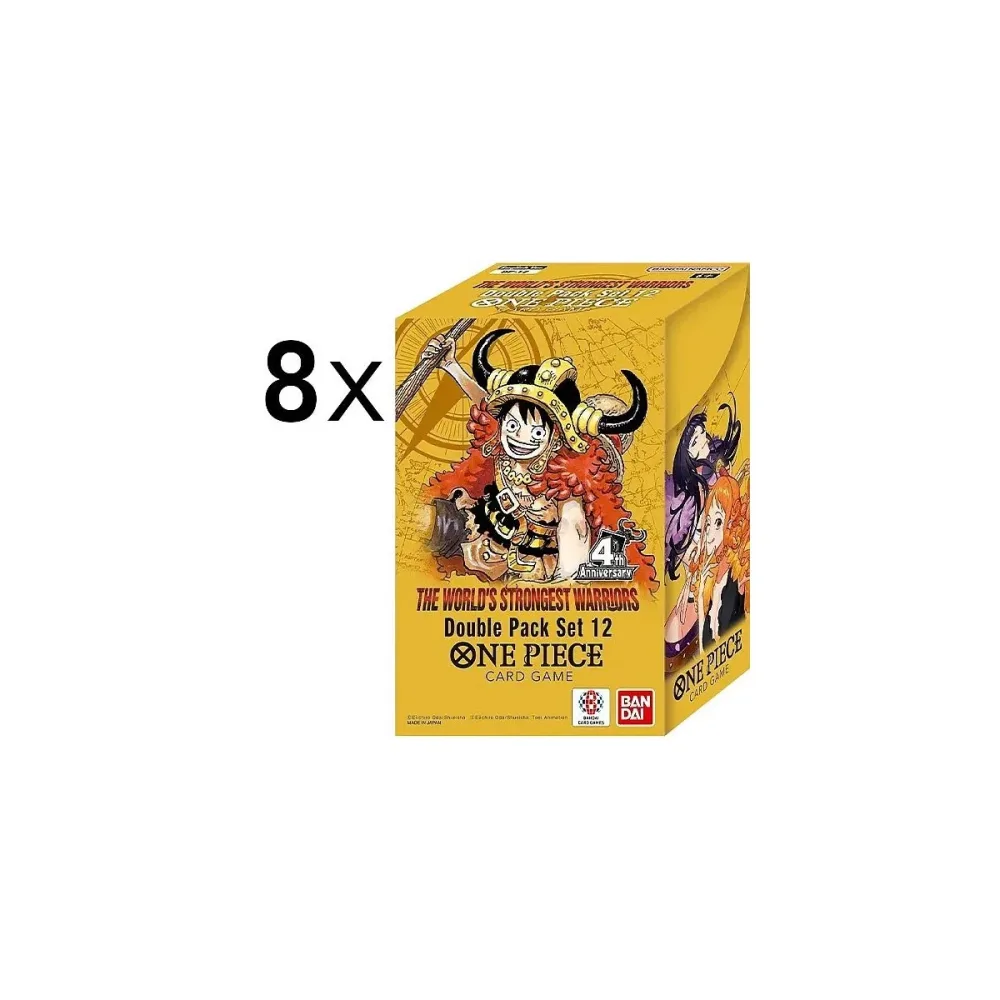 Double Pack Set Vol. 12 Display - The World's Strongest Warriors OP17 - English