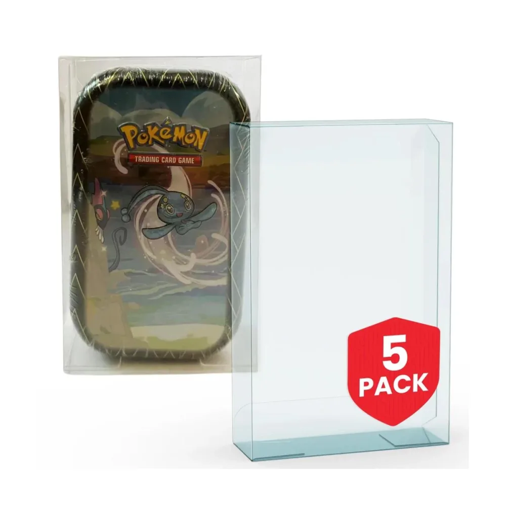 EVORETRO - PET Protector For Mini Tin Pokemon 5pc