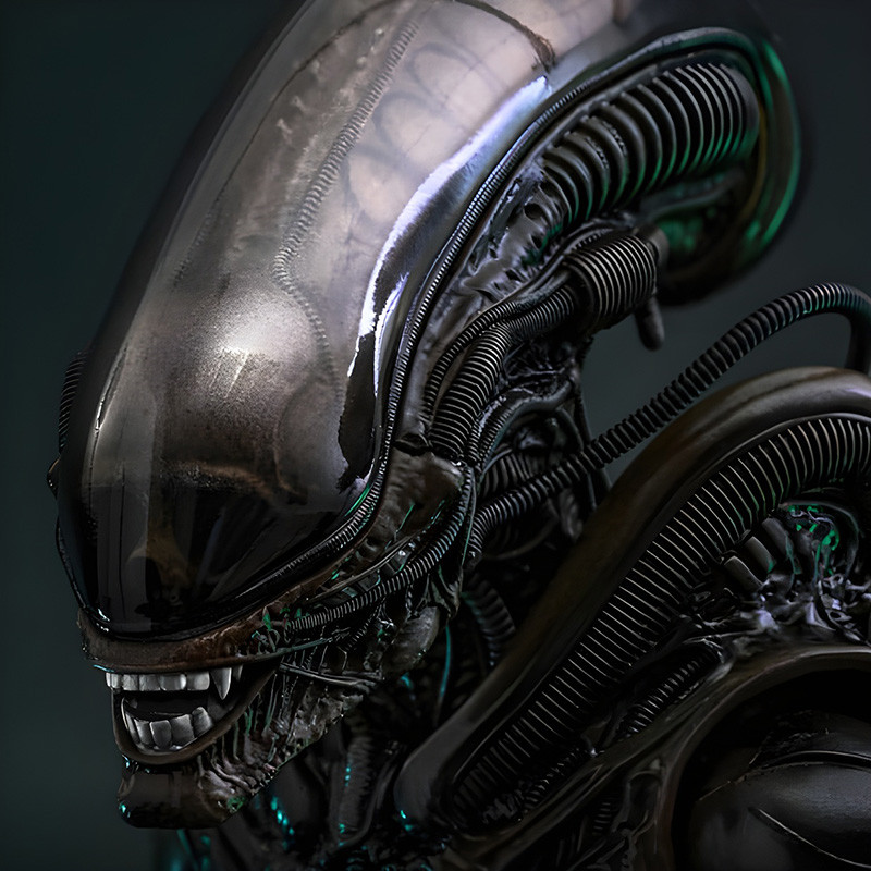 Figurine – ALIEN Movie Masterpiece Alien Big Chap Hot Toys