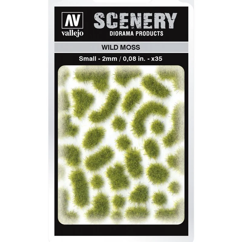 Diorama Tuft wild sc404 mousse sauvage petit