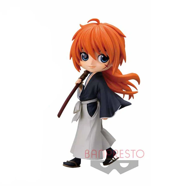 Figurine – Rurouni Kenshin – Kenshin Himura Q Posket Noir 14 cm Banpresto
