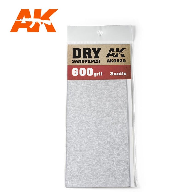 Papier sable sec 600