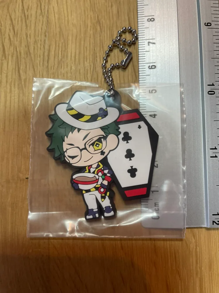 Porte-clés – Twisted Wonderland – Trey Clover Rubber Mascot Part 1 SEGA 5 cm