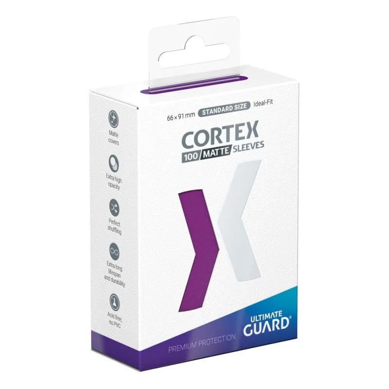 Ultimate Guard 100 pochettes Cortex Sleeves taille standard Violet Mat