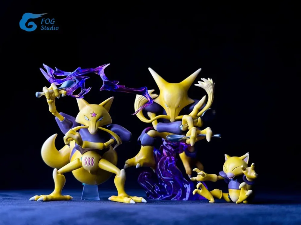 [IN STOCK] 1/20 Scale World Figure [FOG] – Abra & Kadabra & Alakazam