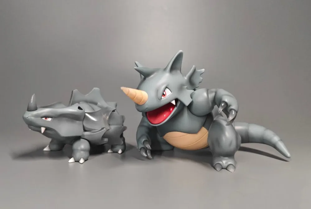 [IN STOCK] 1/20 Scale World Figure [HAPPY HOUSE] – Rhyhorn & Rhydon